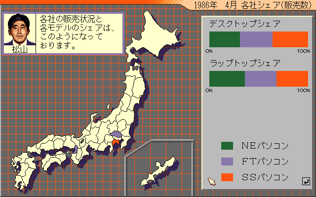 Top Management II screenshot 4 for Super Famicom
